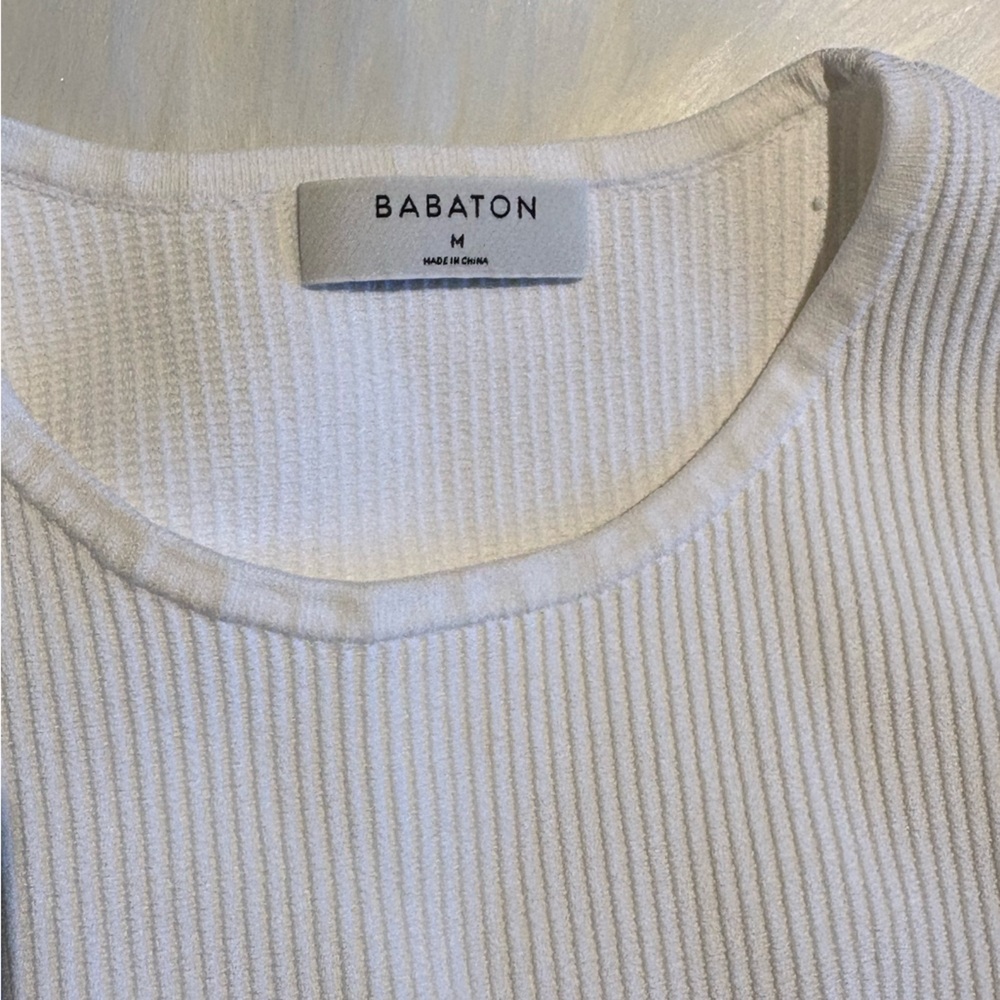 Babaton Cropped Ribbed Tank Top - Picture 2 of 5